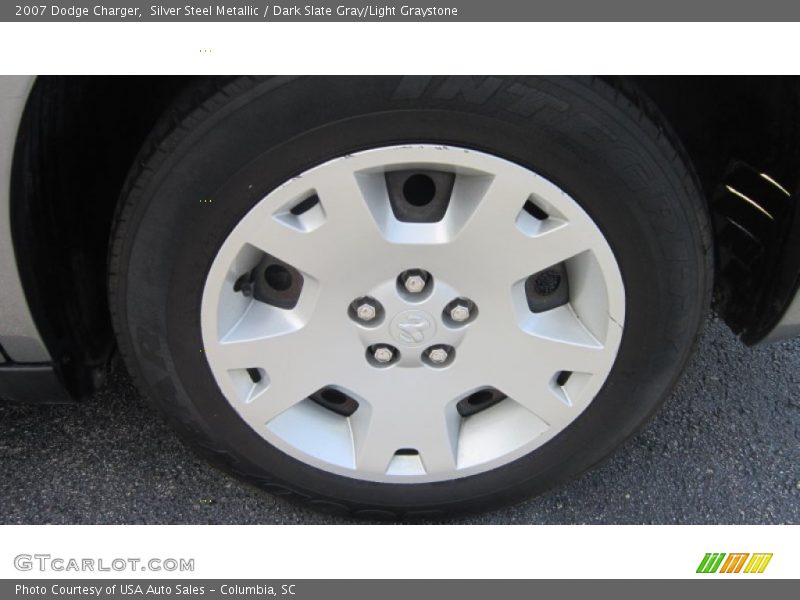 Silver Steel Metallic / Dark Slate Gray/Light Graystone 2007 Dodge Charger