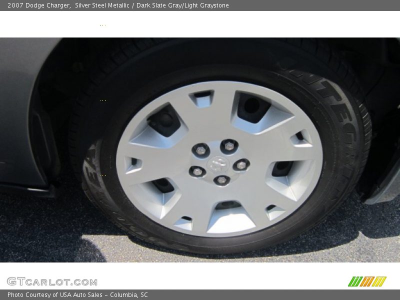 Silver Steel Metallic / Dark Slate Gray/Light Graystone 2007 Dodge Charger