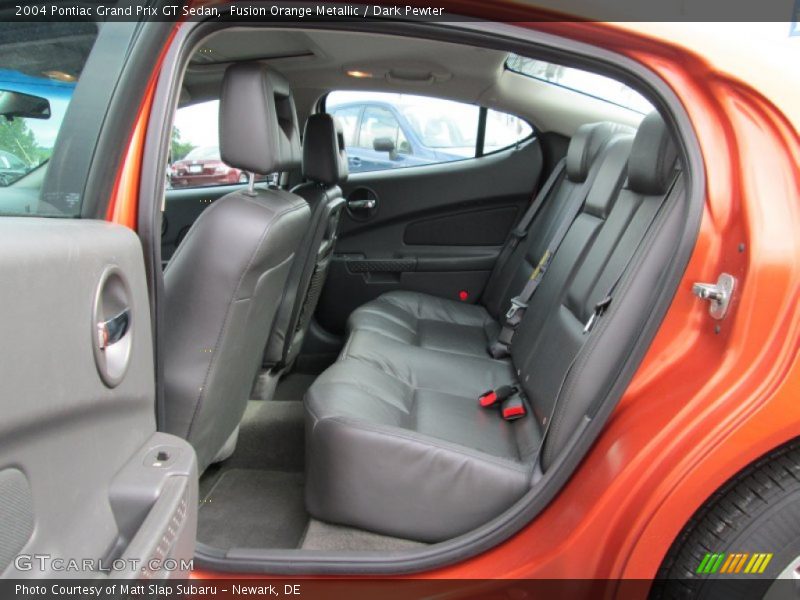 Rear Seat of 2004 Grand Prix GT Sedan