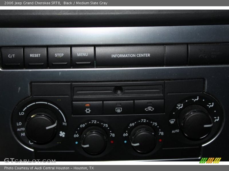 Black / Medium Slate Gray 2006 Jeep Grand Cherokee SRT8