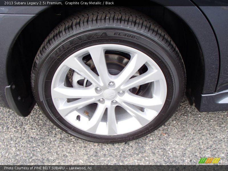 Graphite Gray Metallic / Black 2013 Subaru Legacy 2.5i Premium
