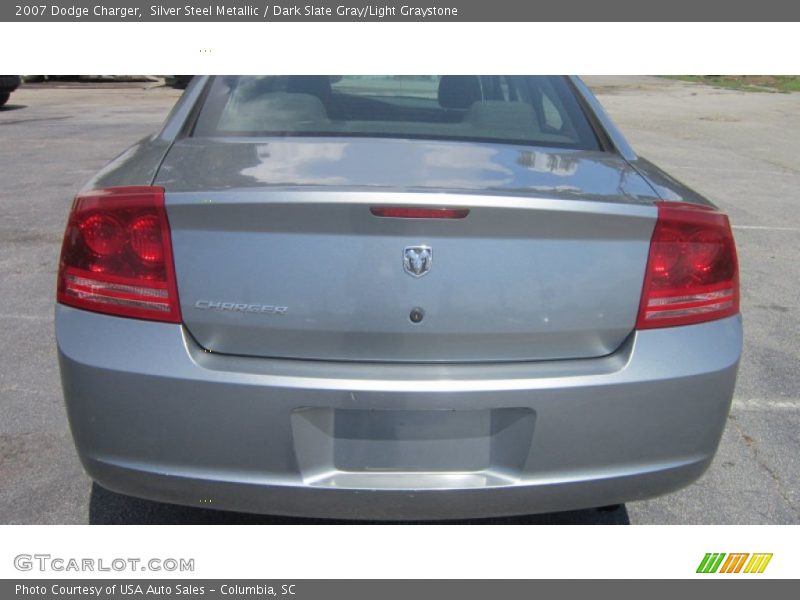 Silver Steel Metallic / Dark Slate Gray/Light Graystone 2007 Dodge Charger