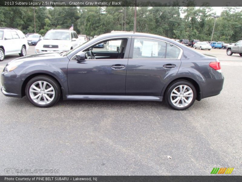 Graphite Gray Metallic / Black 2013 Subaru Legacy 2.5i Premium
