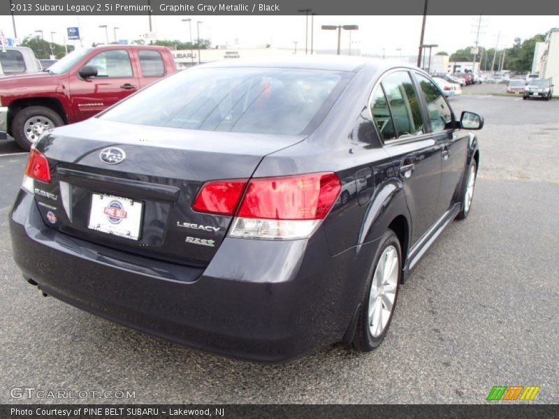 Graphite Gray Metallic / Black 2013 Subaru Legacy 2.5i Premium