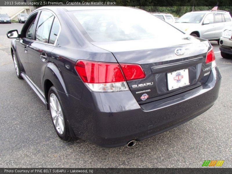 Graphite Gray Metallic / Black 2013 Subaru Legacy 2.5i Premium
