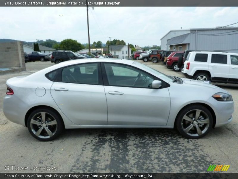 Bright Silver Metallic / Black/Light Tungsten 2013 Dodge Dart SXT