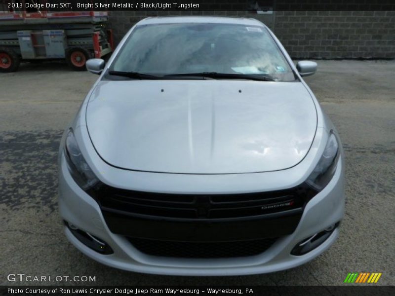Bright Silver Metallic / Black/Light Tungsten 2013 Dodge Dart SXT