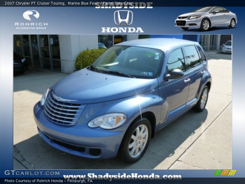 Marine Blue Pearl / Pastel Slate Gray 2007 Chrysler PT Cruiser Touring