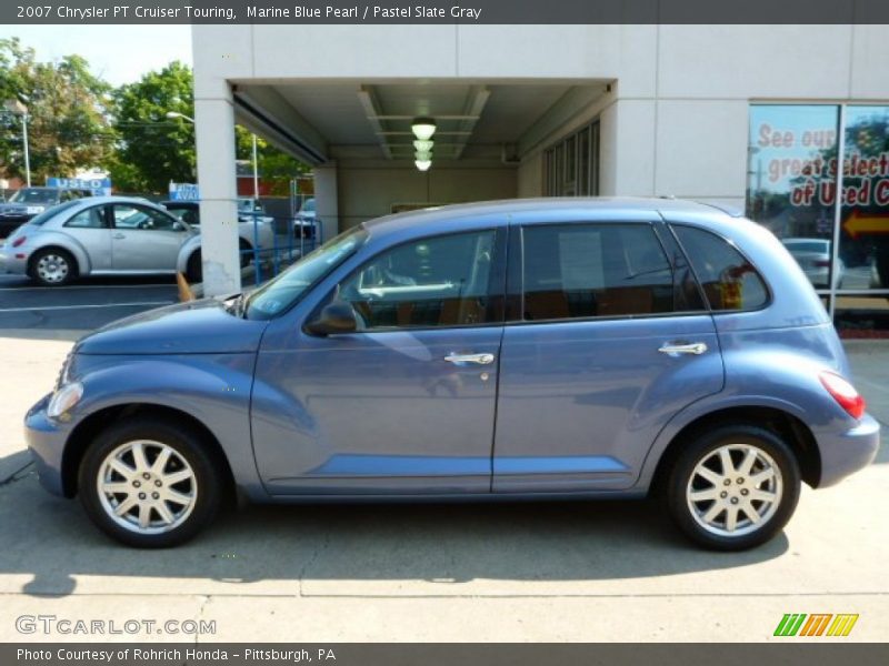 Marine Blue Pearl / Pastel Slate Gray 2007 Chrysler PT Cruiser Touring