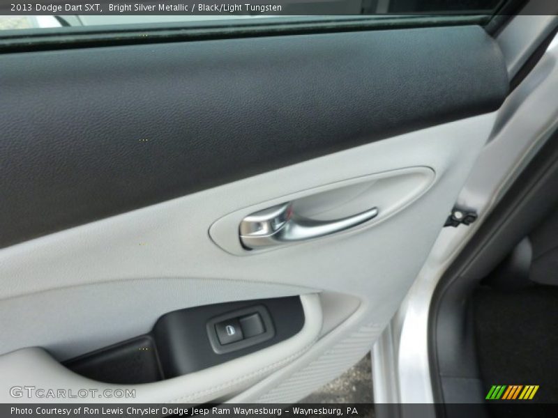 Bright Silver Metallic / Black/Light Tungsten 2013 Dodge Dart SXT