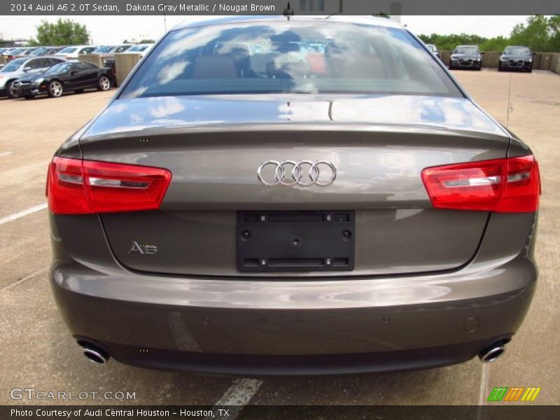 Dakota Gray Metallic / Nougat Brown 2014 Audi A6 2.0T Sedan