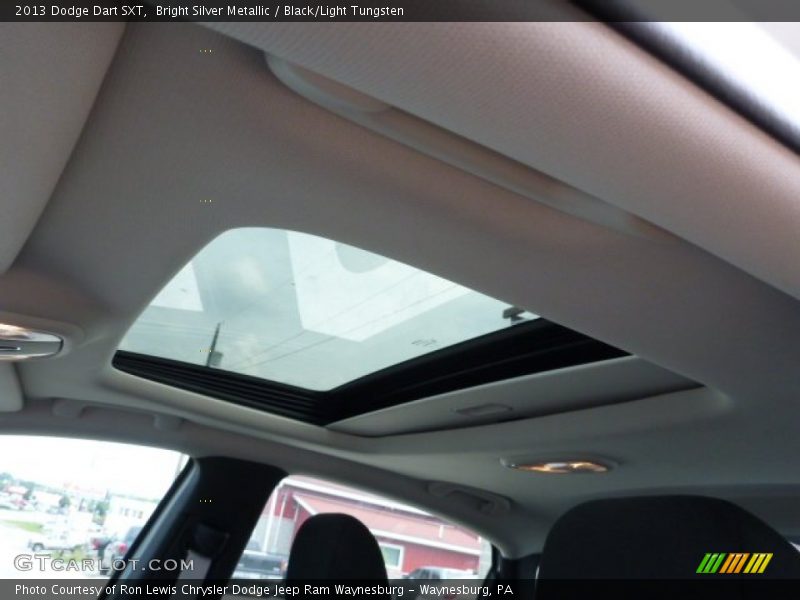 Bright Silver Metallic / Black/Light Tungsten 2013 Dodge Dart SXT