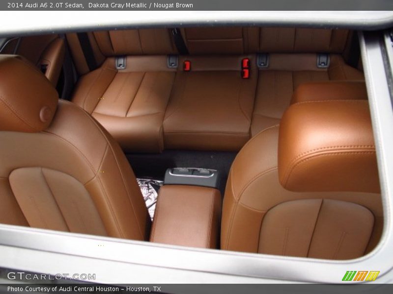  2014 A6 2.0T Sedan Nougat Brown Interior