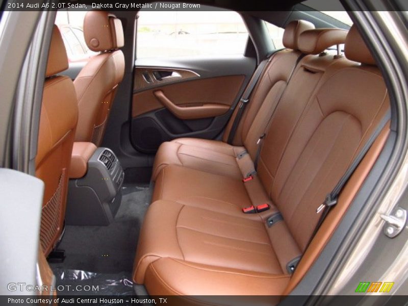 Rear Seat of 2014 A6 2.0T Sedan