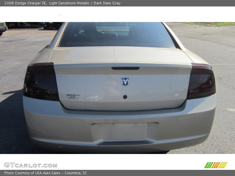 Light Sandstone Metallic / Dark Slate Gray 2008 Dodge Charger SE