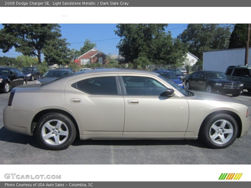 Light Sandstone Metallic / Dark Slate Gray 2008 Dodge Charger SE
