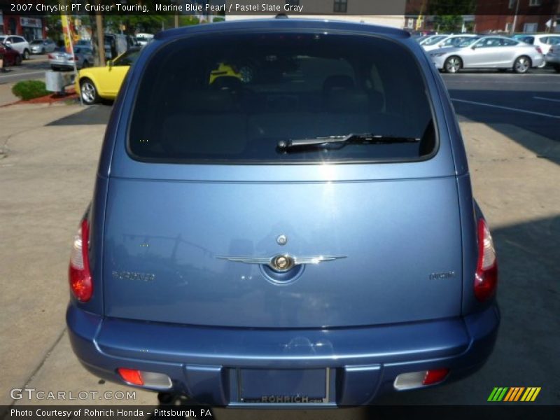 Marine Blue Pearl / Pastel Slate Gray 2007 Chrysler PT Cruiser Touring