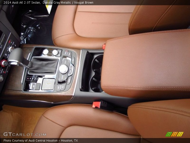 Dakota Gray Metallic / Nougat Brown 2014 Audi A6 2.0T Sedan