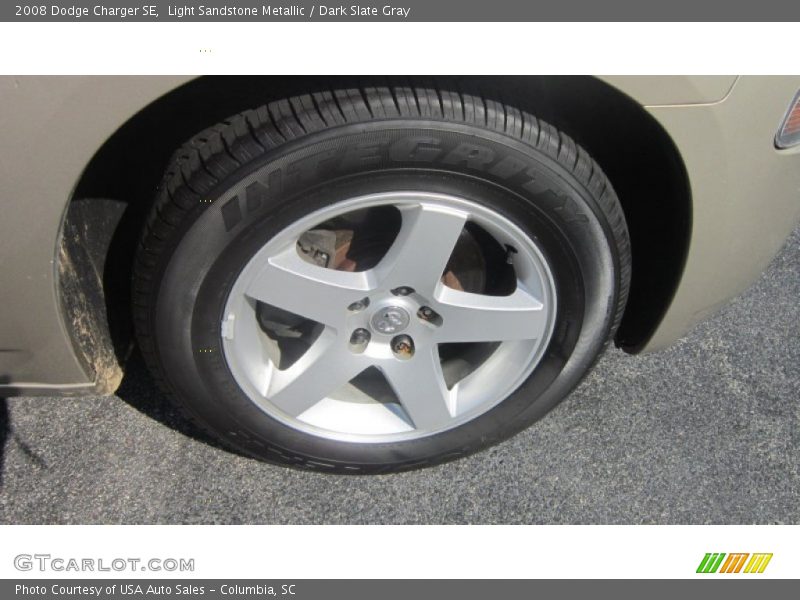 Light Sandstone Metallic / Dark Slate Gray 2008 Dodge Charger SE