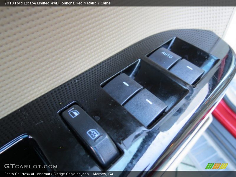 Sangria Red Metallic / Camel 2010 Ford Escape Limited 4WD