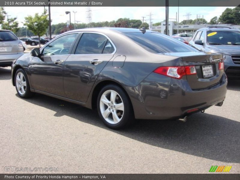 Polished Metal Metallic / Ebony 2010 Acura TSX Sedan