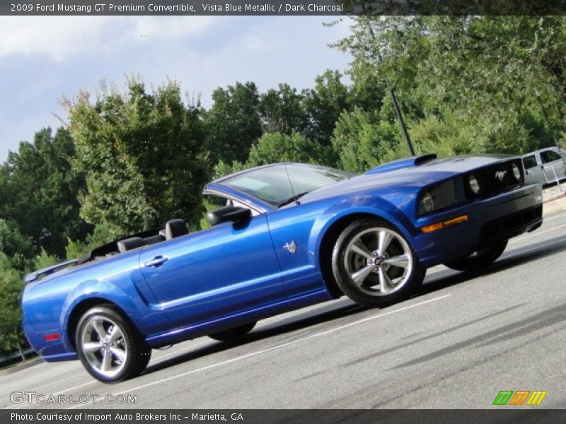  2009 Mustang GT Premium Convertible Vista Blue Metallic