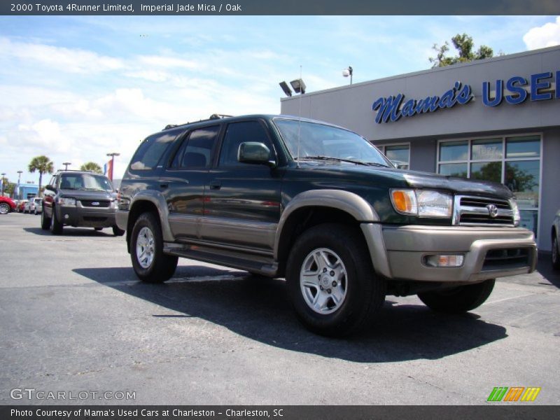 Imperial Jade Mica / Oak 2000 Toyota 4Runner Limited
