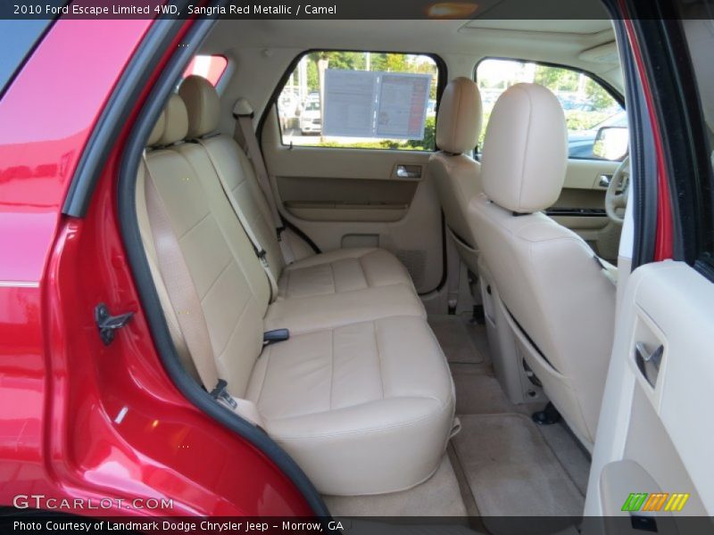 Sangria Red Metallic / Camel 2010 Ford Escape Limited 4WD