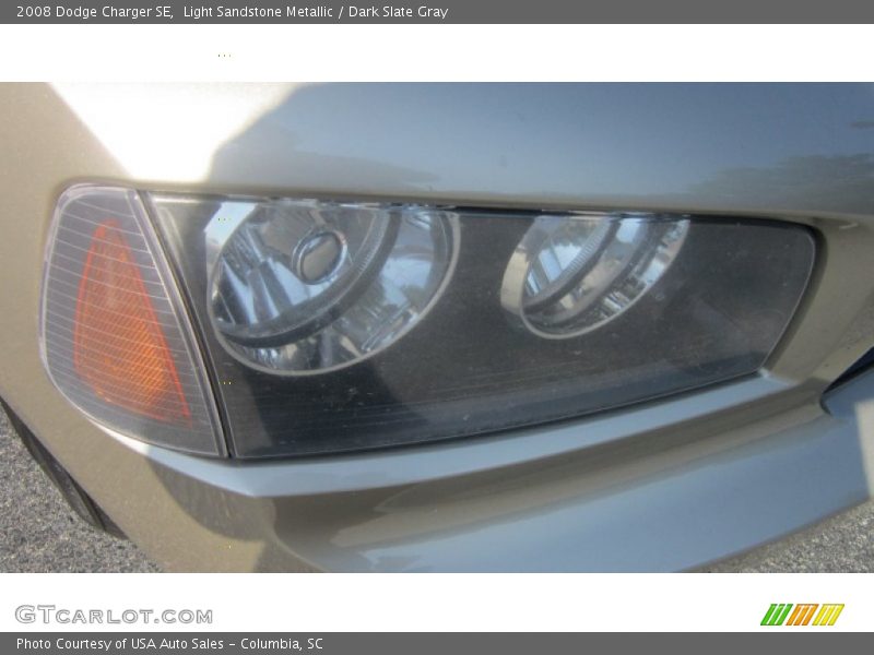 Light Sandstone Metallic / Dark Slate Gray 2008 Dodge Charger SE