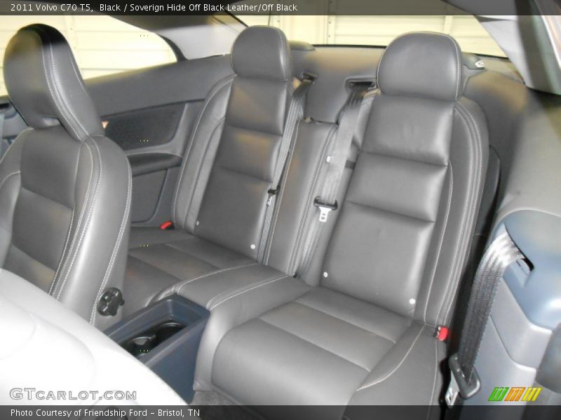 Black / Soverign Hide Off Black Leather/Off Black 2011 Volvo C70 T5