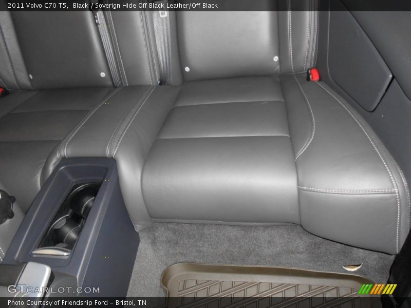 Black / Soverign Hide Off Black Leather/Off Black 2011 Volvo C70 T5