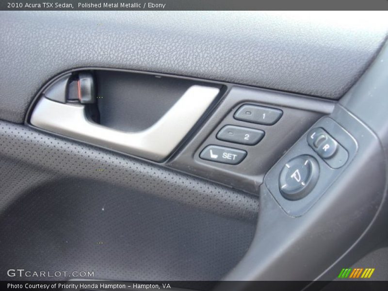 Polished Metal Metallic / Ebony 2010 Acura TSX Sedan