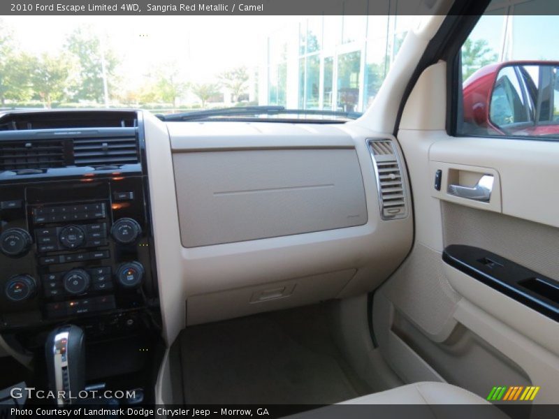 Sangria Red Metallic / Camel 2010 Ford Escape Limited 4WD