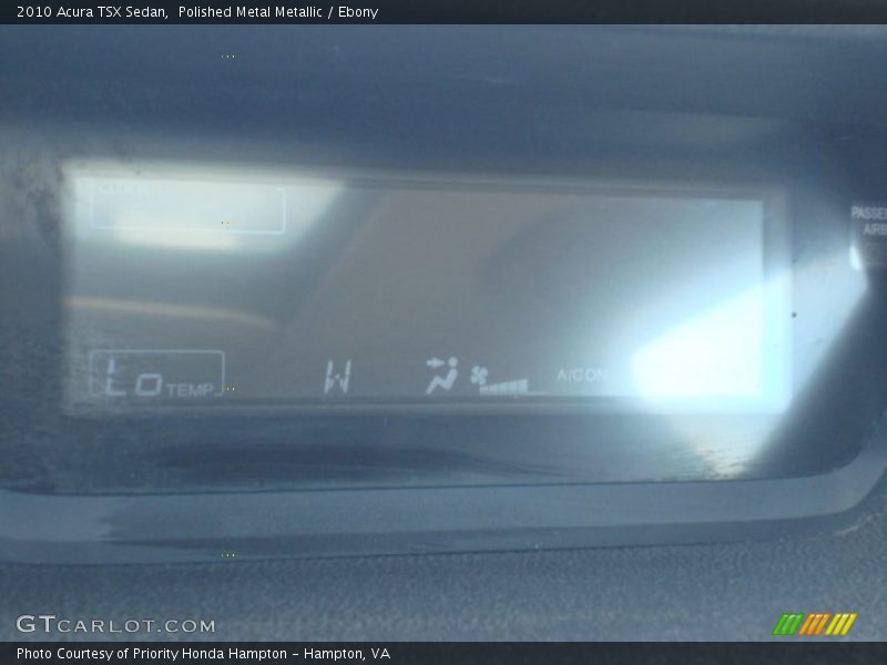 Polished Metal Metallic / Ebony 2010 Acura TSX Sedan