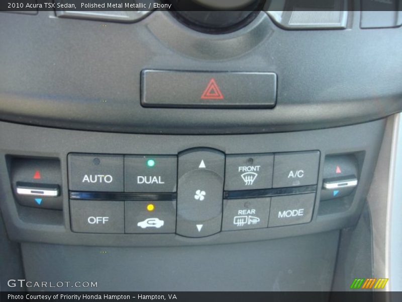 Polished Metal Metallic / Ebony 2010 Acura TSX Sedan