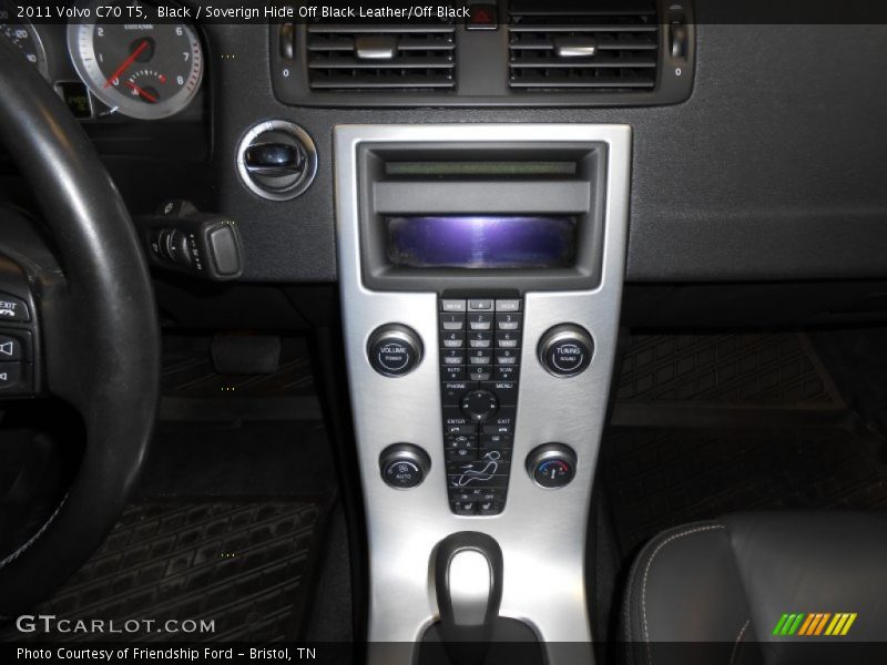 Black / Soverign Hide Off Black Leather/Off Black 2011 Volvo C70 T5