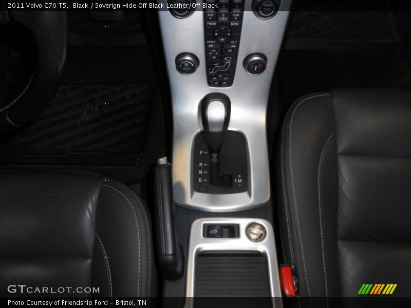 Black / Soverign Hide Off Black Leather/Off Black 2011 Volvo C70 T5