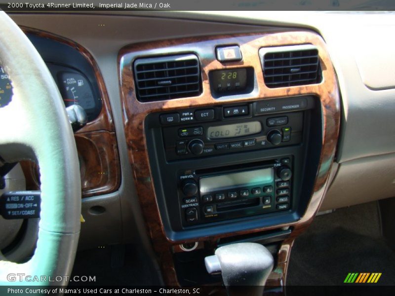 Imperial Jade Mica / Oak 2000 Toyota 4Runner Limited