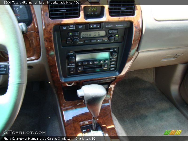 Imperial Jade Mica / Oak 2000 Toyota 4Runner Limited