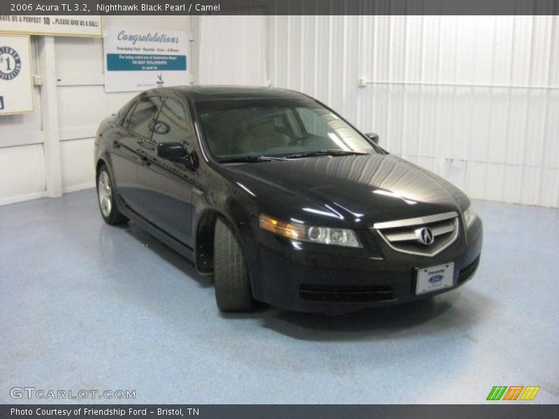 Nighthawk Black Pearl / Camel 2006 Acura TL 3.2