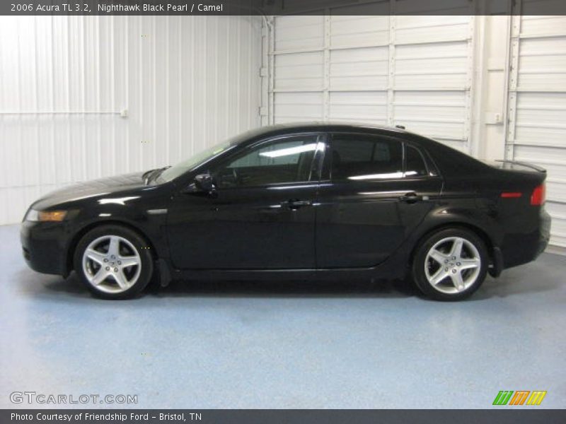 Nighthawk Black Pearl / Camel 2006 Acura TL 3.2