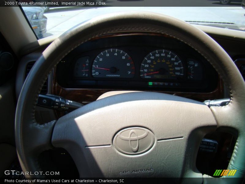 Imperial Jade Mica / Oak 2000 Toyota 4Runner Limited