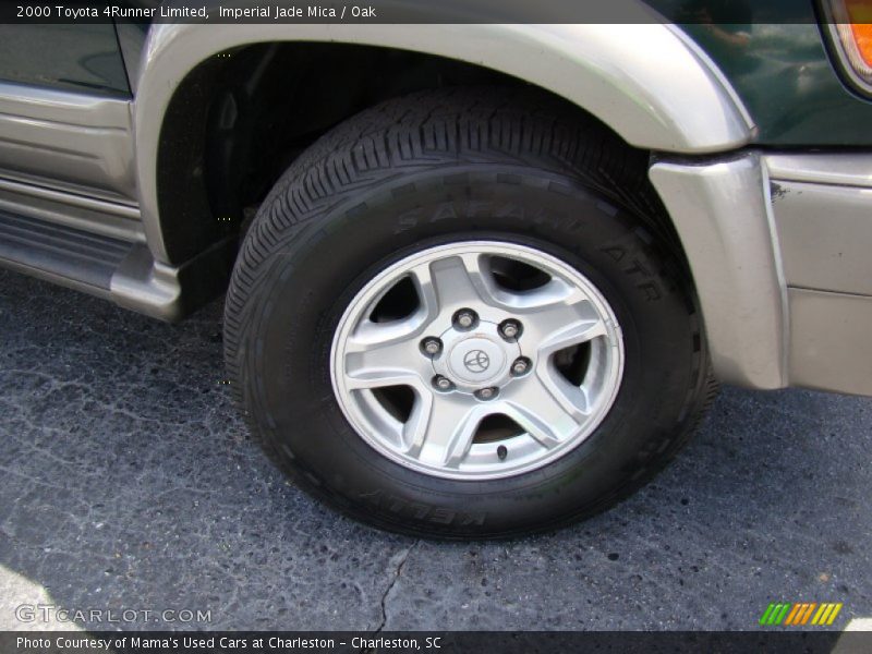 Imperial Jade Mica / Oak 2000 Toyota 4Runner Limited