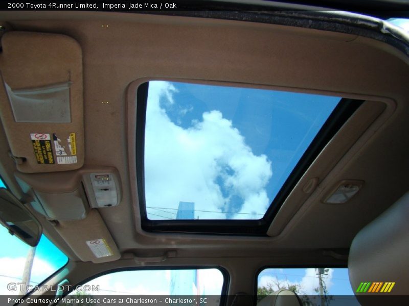 Imperial Jade Mica / Oak 2000 Toyota 4Runner Limited