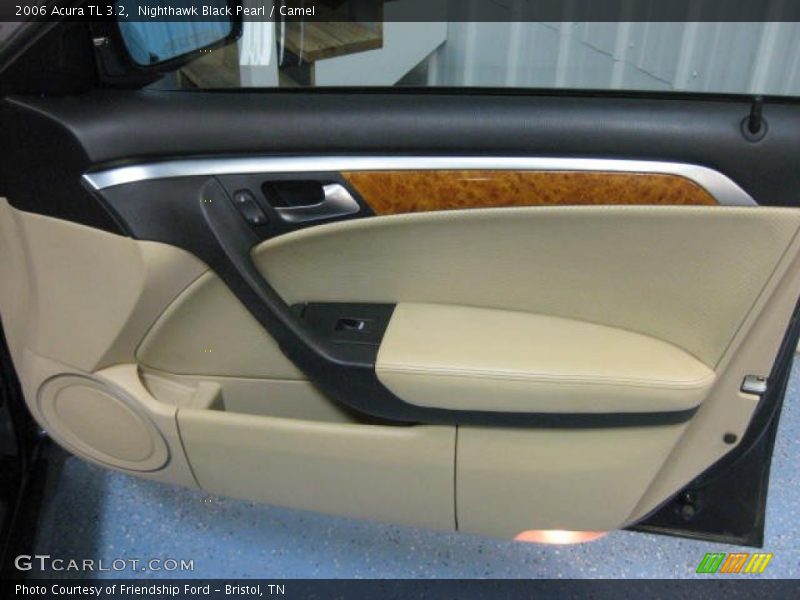 Nighthawk Black Pearl / Camel 2006 Acura TL 3.2