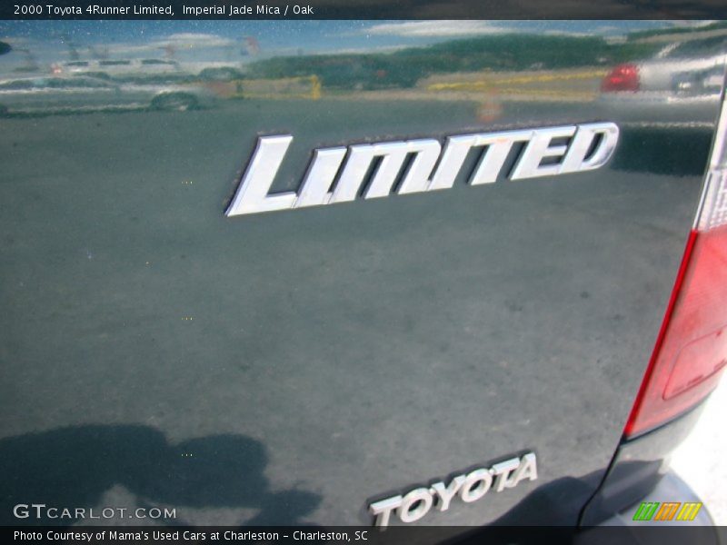 Imperial Jade Mica / Oak 2000 Toyota 4Runner Limited