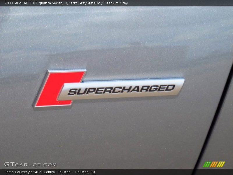 Quartz Gray Metallic / Titanium Gray 2014 Audi A6 3.0T quattro Sedan