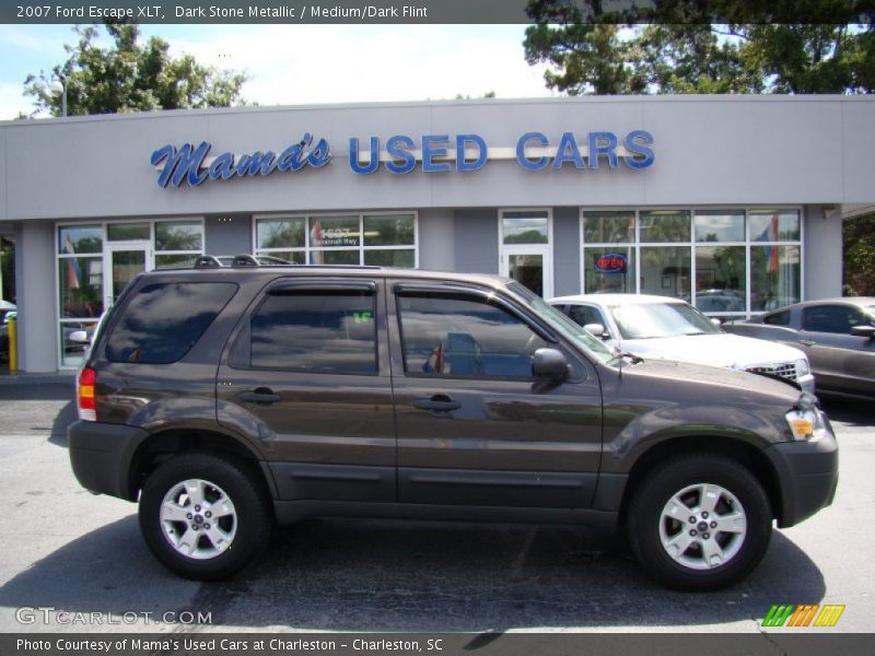 Dark Stone Metallic / Medium/Dark Flint 2007 Ford Escape XLT