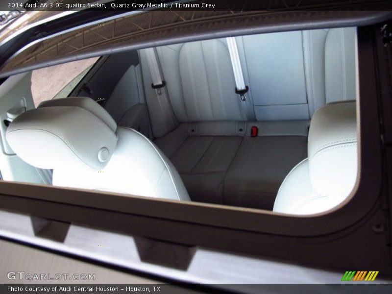Quartz Gray Metallic / Titanium Gray 2014 Audi A6 3.0T quattro Sedan