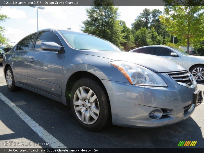 Ocean Gray / Charcoal 2011 Nissan Altima 2.5 S